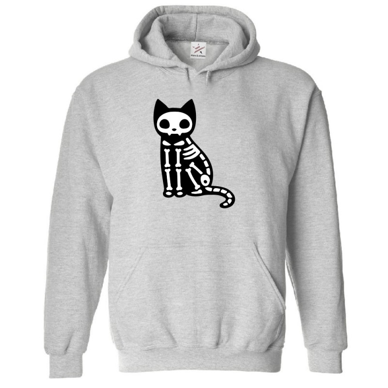 Skeleton Cat Hoodie