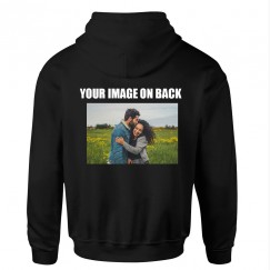 Personalised Back Custom Image On Hoodie