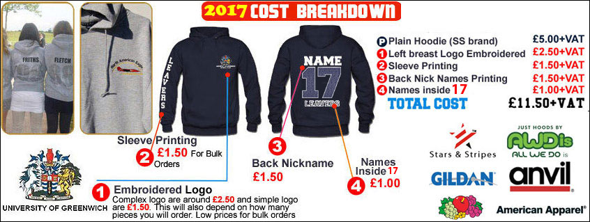 Leavers Hoodie, £7.50 School school leavers hoodie